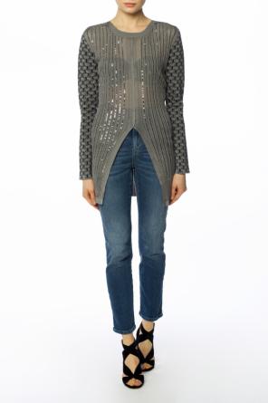 Embroidered lettering jeans, zdjęcie 2 Embroidered lettering jeans od Alexander McQueen